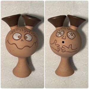 Vintage Stoneware Designs West Beasties Critter Creature MCM Vase Robert Maxwell